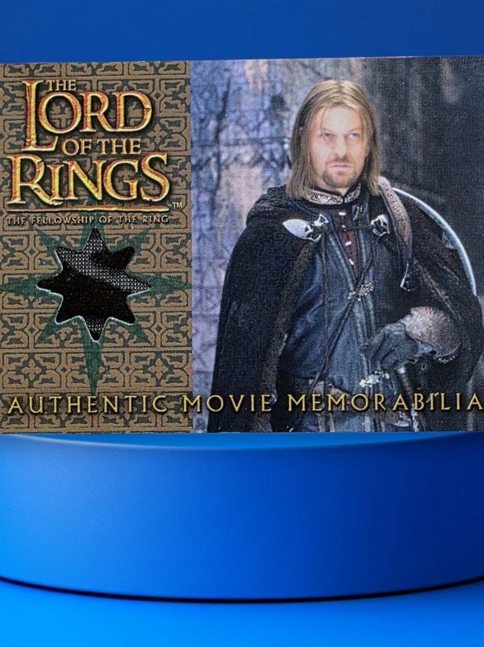 Lord Of The Rings Topps Memorabilia Card Boromir's Cloak LOTR Fellowship 2002